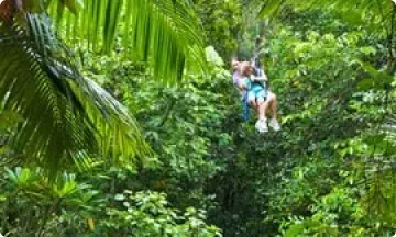 Person in Flying Fox